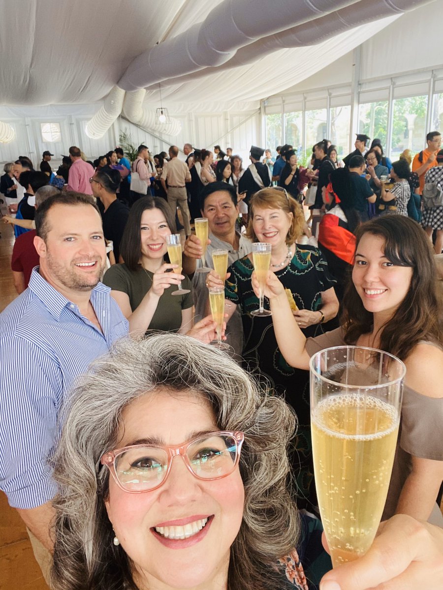 USwithAUS's tweet photo. I’ve said it before and I’ll say it many times more...I’M SOOOO PROUD OF @Janita_EM!!! Public Speaking...☑️! In front of ~400 @UQ_News #BELFaculty graduates and their friends &amp; family, Janita shared her #multicultural success story and she did a magnificent job! Cheers!🥂 https://t.co/yN2kz2Q7id