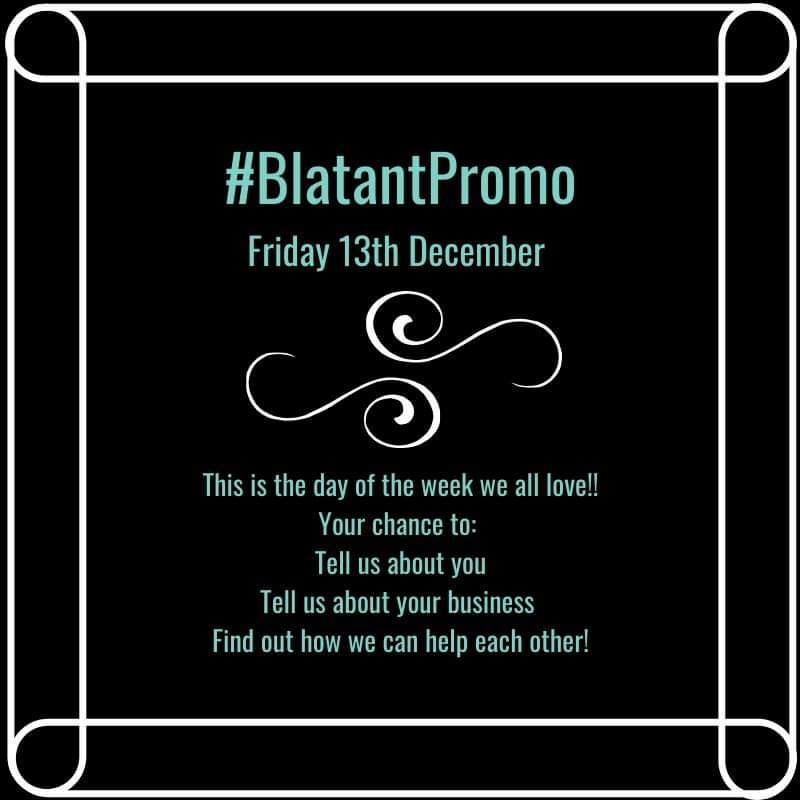 Friday 13th Dec
Good morning #TBC friends #TheBusinessCafe is now #open for #friendship #support &amp; #conversation
This post is all about you &amp; your #blatantpromo 
So proudly tell us what you do: facebook.com/groups/Tbusine… what you offer &amp; the #newclients &amp; #sales you're looking for