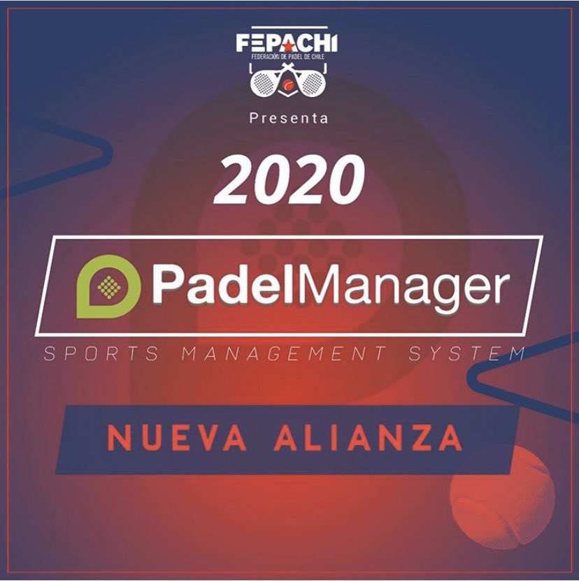 PadelManager's tweet image. Buenas noticias para el comienzo de 2020, cerrado acuerdo con la Federación de Padel de Chile para que todos los torneos nacionales de @fepachi_padel y el ranking de jugadores sean gestionados a través de Padel Manager. Esta alianza traerá grandes beneficios y ventajas para todos