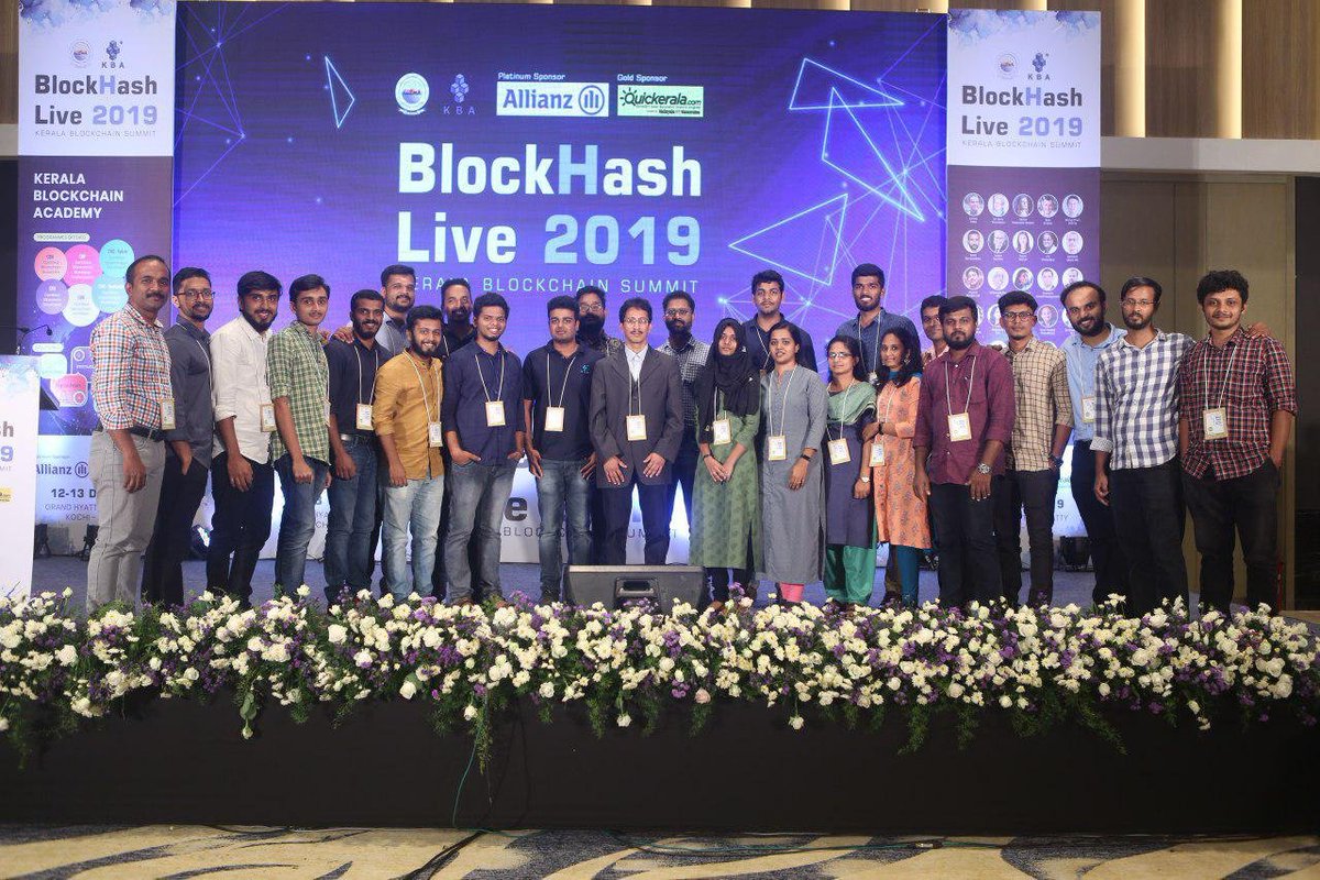kbaiiitmk's tweet photo. BlockHash Live 2019
Day 1: Finishing Ceremony
@janeathomason @mpiekarska8
Kerala Blockchain Academy Allianz Technology India Quickerala 
#blockchain #Hyperledger  #kochi #kbaiiitmk #blockhashlive #culturalprograms https://t.co/yQi8bKDGDN