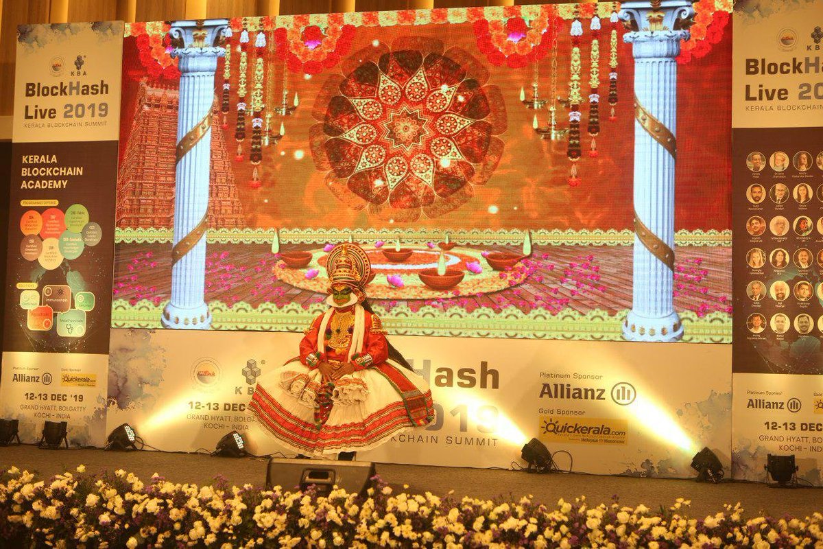 kbaiiitmk's tweet photo. BlockHash Live 2019
Day 1: Finishing Ceremony
@janeathomason @mpiekarska8
Kerala Blockchain Academy Allianz Technology India Quickerala 
#blockchain #Hyperledger  #kochi #kbaiiitmk #blockhashlive #culturalprograms https://t.co/yQi8bKDGDN