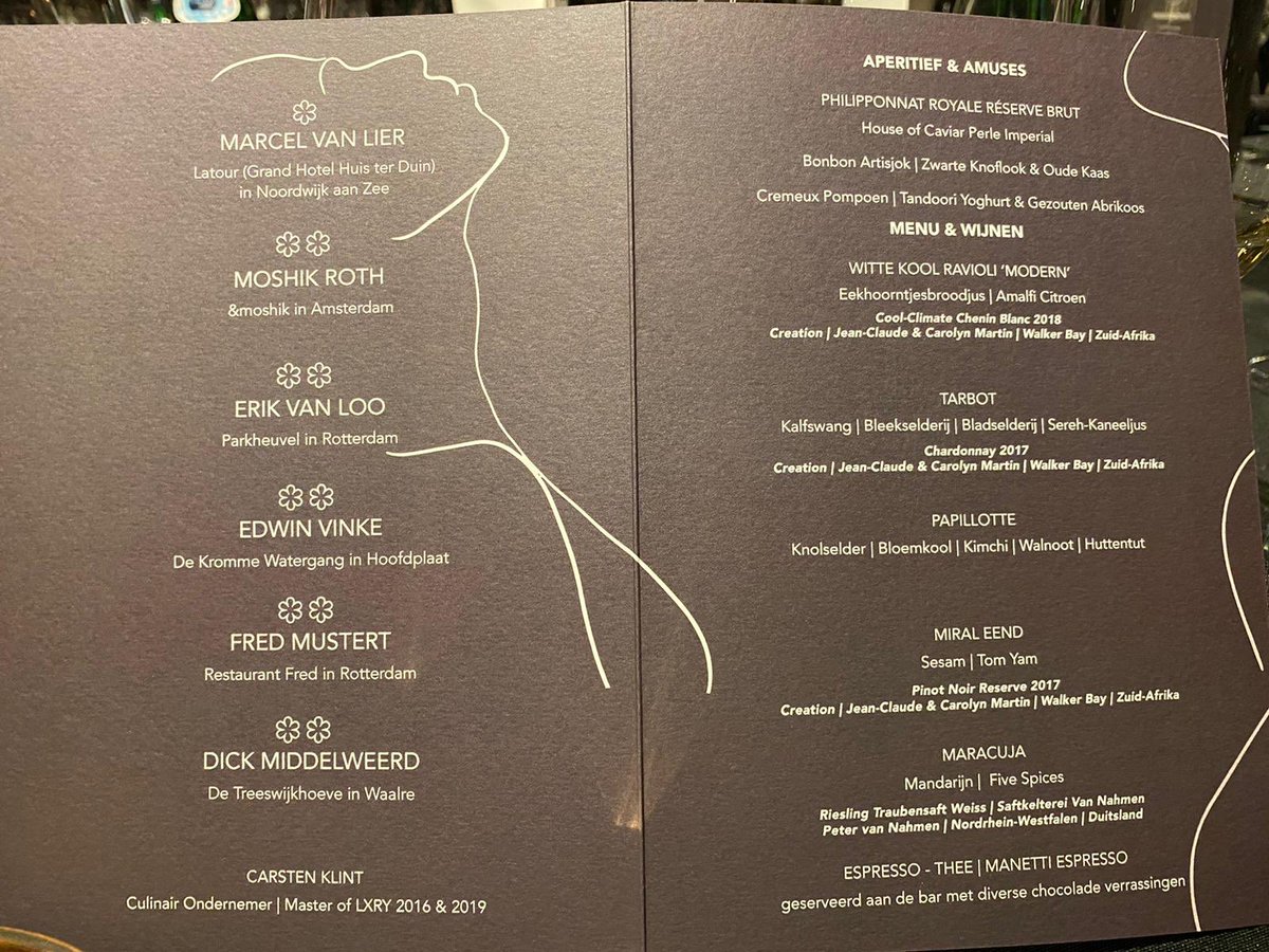creationwines's tweet photo. Starting today for 5 days, Creation Wines will be served to diners attending Masters of LXRY in the Netherlands with #Michelinchefs spoiling diners! A whopping 40 #Michelinstars between them!
#lovecreationwines #creationnl #creationwines #luxury #netherlands #mastersoflxry https://t.co/1g2h6LRnkD
