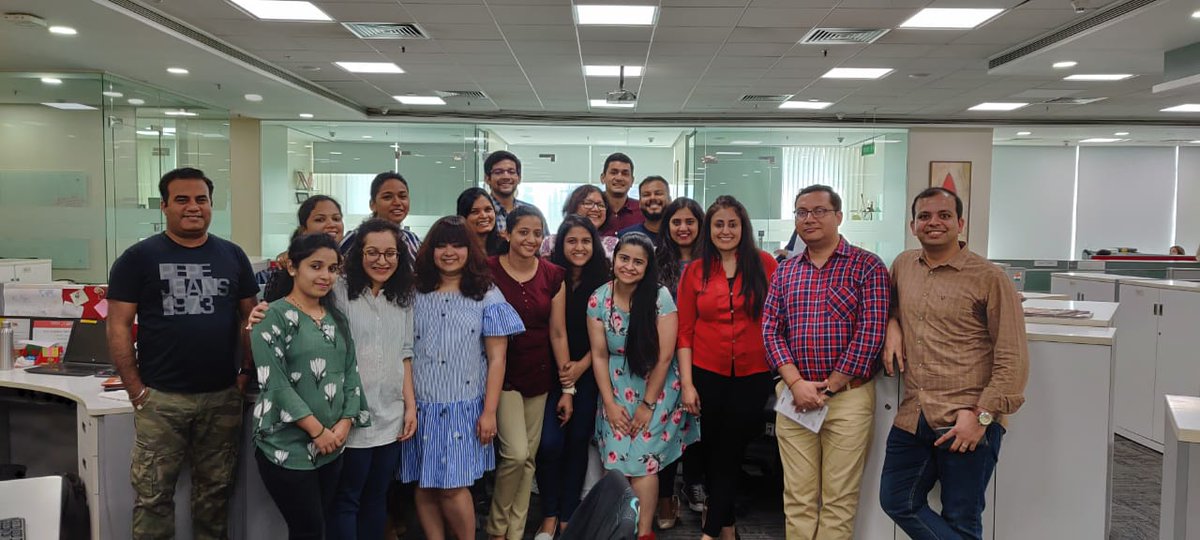 A gleeful Team #Marketing after a super fun #secretsanta celebration...this was so special 🥰
#Christmascameearly #thattimeoftheyear