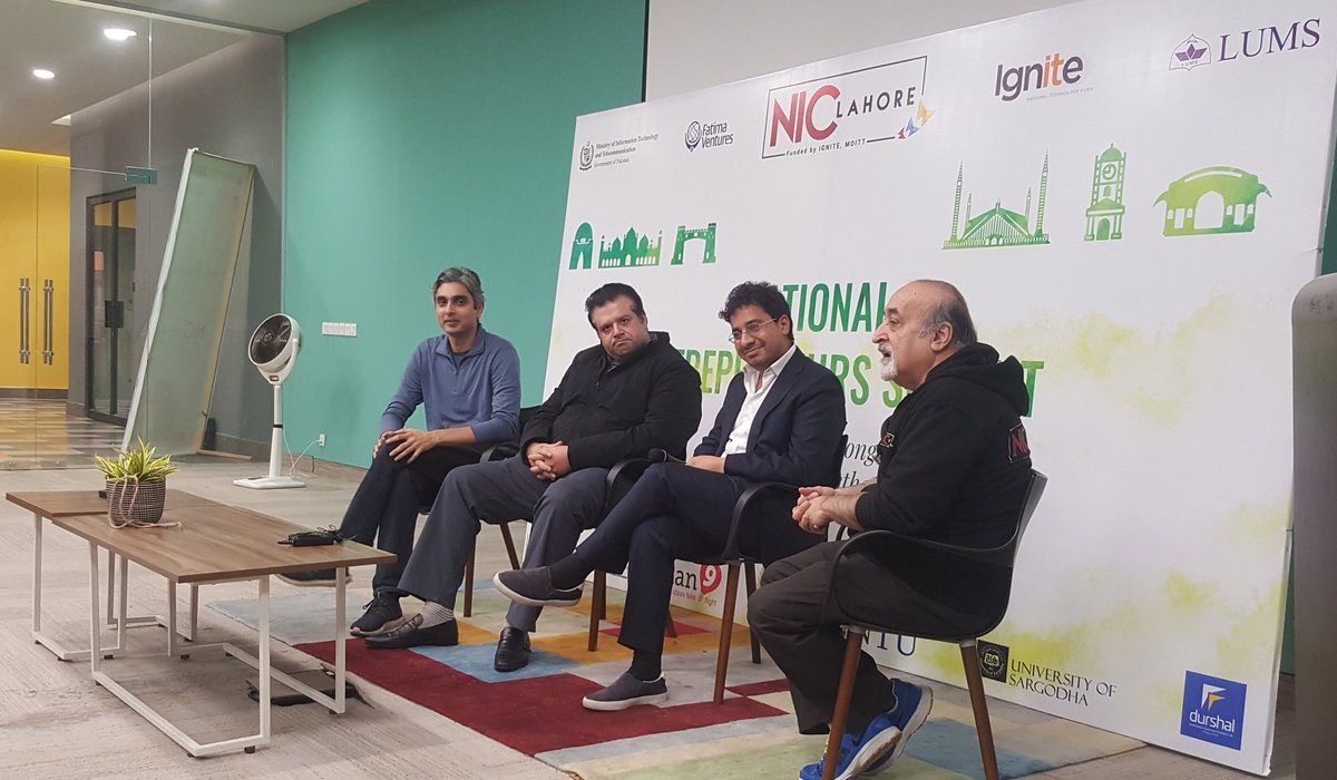 kayzafar's tweet photo. So wonderful to see @NICLahore take the lead in bringing together many incubators &amp; entrepreneurs particularly from KPK at the #NES2019. Thoroughly enjoyed the conversation with @fsherjan and follow-on session on angel investing including @abbas_yousafzai &amp; @omarsshah https://t.co/dU8D9ljAGP