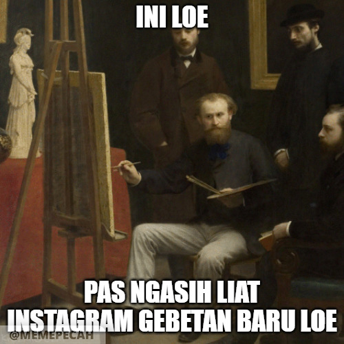 MemePecah's tweet photo. Asik, jatohnya kaya Sholeh Pati ini anjay
#ngakakkocak #memepecah #haha #Dagelan #lukisan #painting #painter #bandunggeger #GombalinNCTDREAM #memepecah #Memes #beritaterkini #abg #indo #sma https://t.co/Y4tMLqqFjW