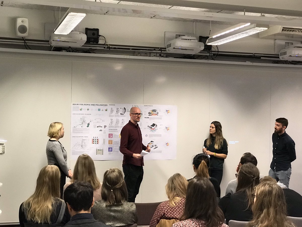 USPHelsinki's tweet photo. @USPHelsinki Challenge Studio 1 Group 1: Malmi for People and Pollinators: A Sustainable Centre - Guiding Criteria https://t.co/s5mqQXDWmp