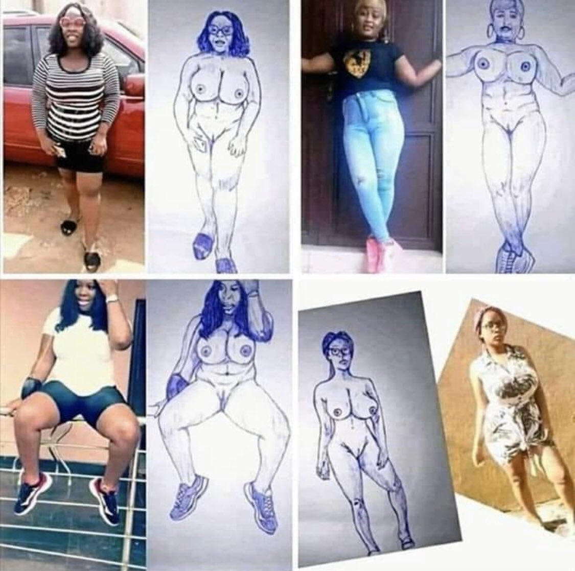 xxmarching's tweet image. Tired Of Asking Y'all Hoes For Nudes.. I KNOW HOW TO DRAW BIHH‼FYM😍😂😂😂😭