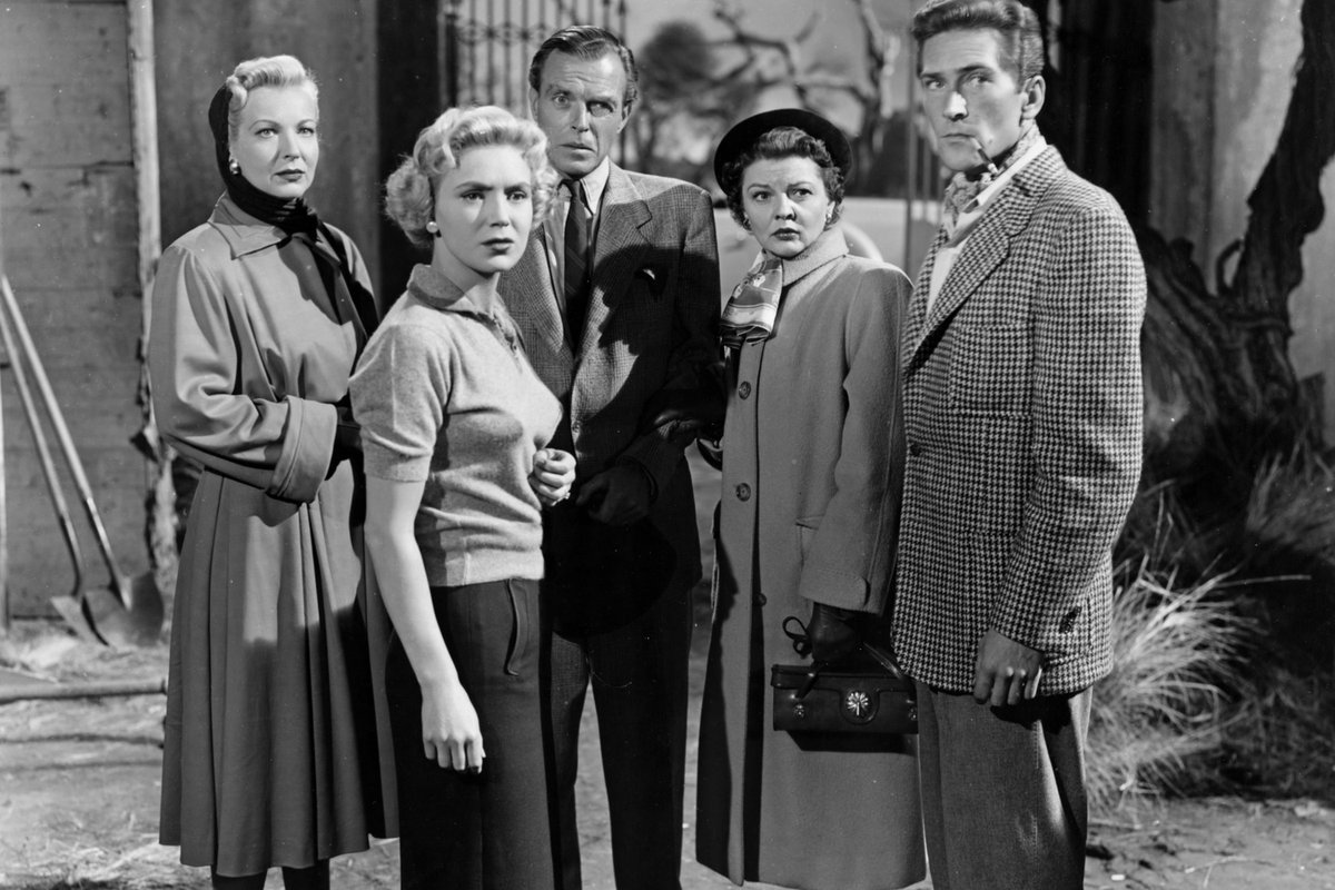 AngusKohm's tweet photo. #3DThursday The Maze (1953) by #WilliamCameronMenzies w/ #RichardCarlson #VeronicaHurst #KatherineEmery #MichaelPate #HillaryBrooke #LilianBond &amp; more! "The Deadliest Trap in the World!...You'll Actually LIVE IT... Because It's in 3-DIMENSION!" #Horror #SciFi #Mystery #3D https://t.co/1XZi3loDKa