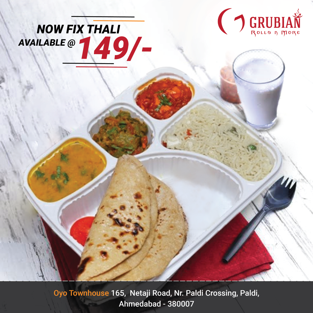 Grubian3's tweet photo. A complete Thali is all you need!
.
.
.
#ThaliFood #Platter #DeshiFood #SpicyRice #Salad #FoodInspiration #LoveFood #InspiringYou #BeInspired #indianthali #foodstagram #foodoholic #foodies #foodlover #healthyfood #tasteofindia #indiantraditionalfood #Grubian #grubianrolls_n_more https://t.co/5O9cX0dKmz