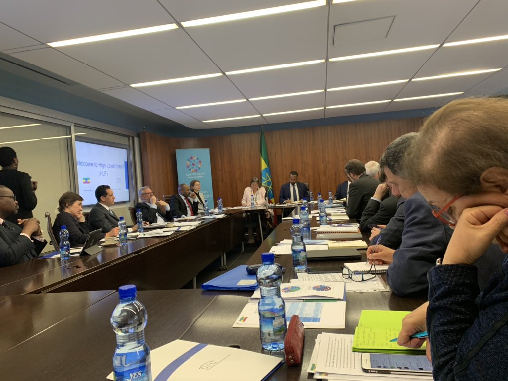 Today we held a High Level Forum with Development Assistance Group Ethiopia/DAG to support Economic Reform that undertakings in the country &amp; coordinating by our MoF. Thus, The DAG support is well over 3B USD for sectoral/49.4%, structural/30%&amp; Macroeconomic 20.6% consecutively.