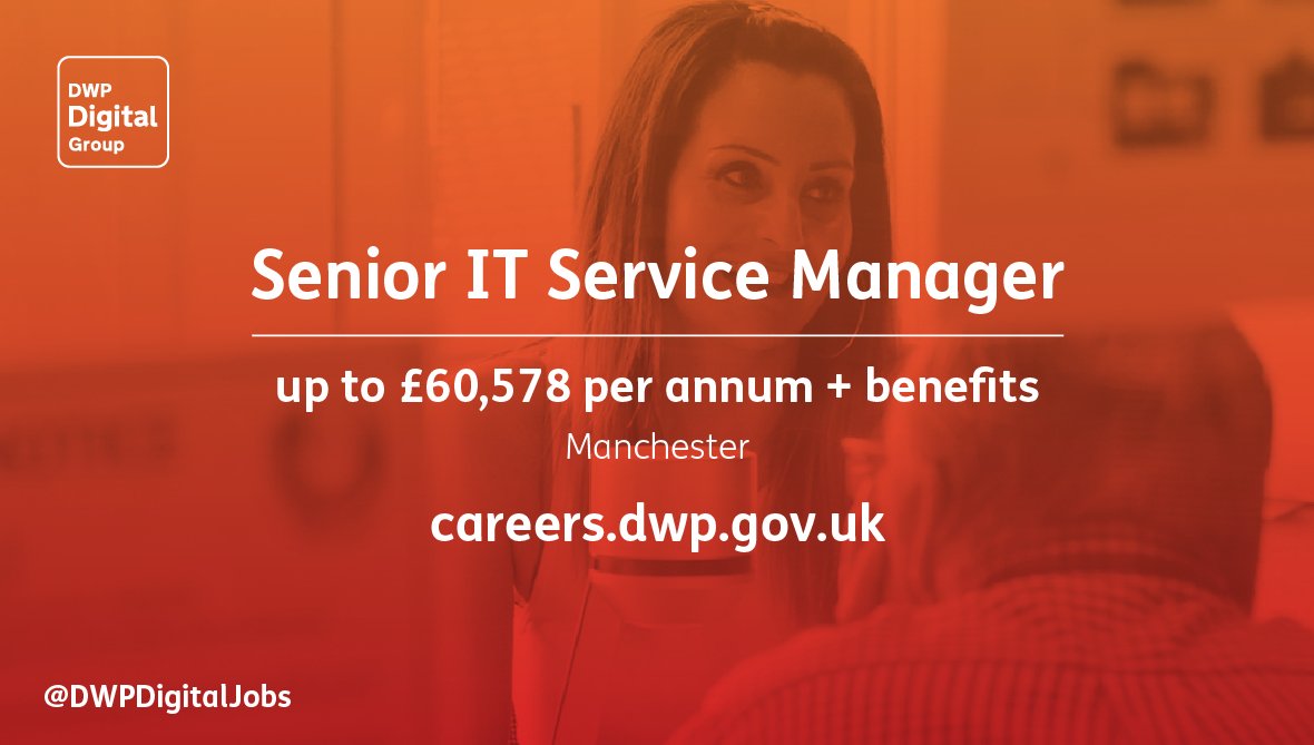 💻 LAST CHANCE TO APPLY: Senior IT Service Manager
🏢 WHERE: Manchester
📆 CLOSING DATE: 13 December 2019

bit.ly/388GOZg

#TechJobs #PeoplePurposePotential