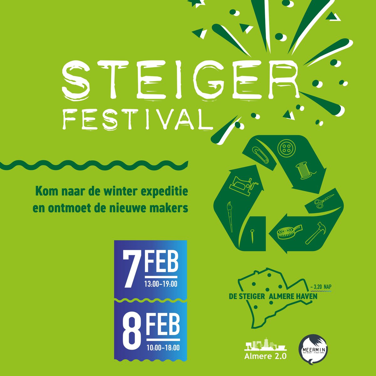 Murielvanderwal's tweet photo. #036 #ally #almere #almerehaven #desteiger #steigerfestival #steigerfestival2020 #weekvandece #wvdce #weekvandecirculaireeconomie #weekvdce #winterfestival #duurzaam #circulair @CarolineOort @MaytedeVries @TheCrazySmile1 https://t.co/ZKBIDdcbCG