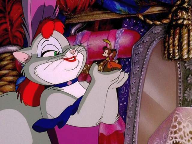 Miss Kitty and Cat R. Waul from American Tail