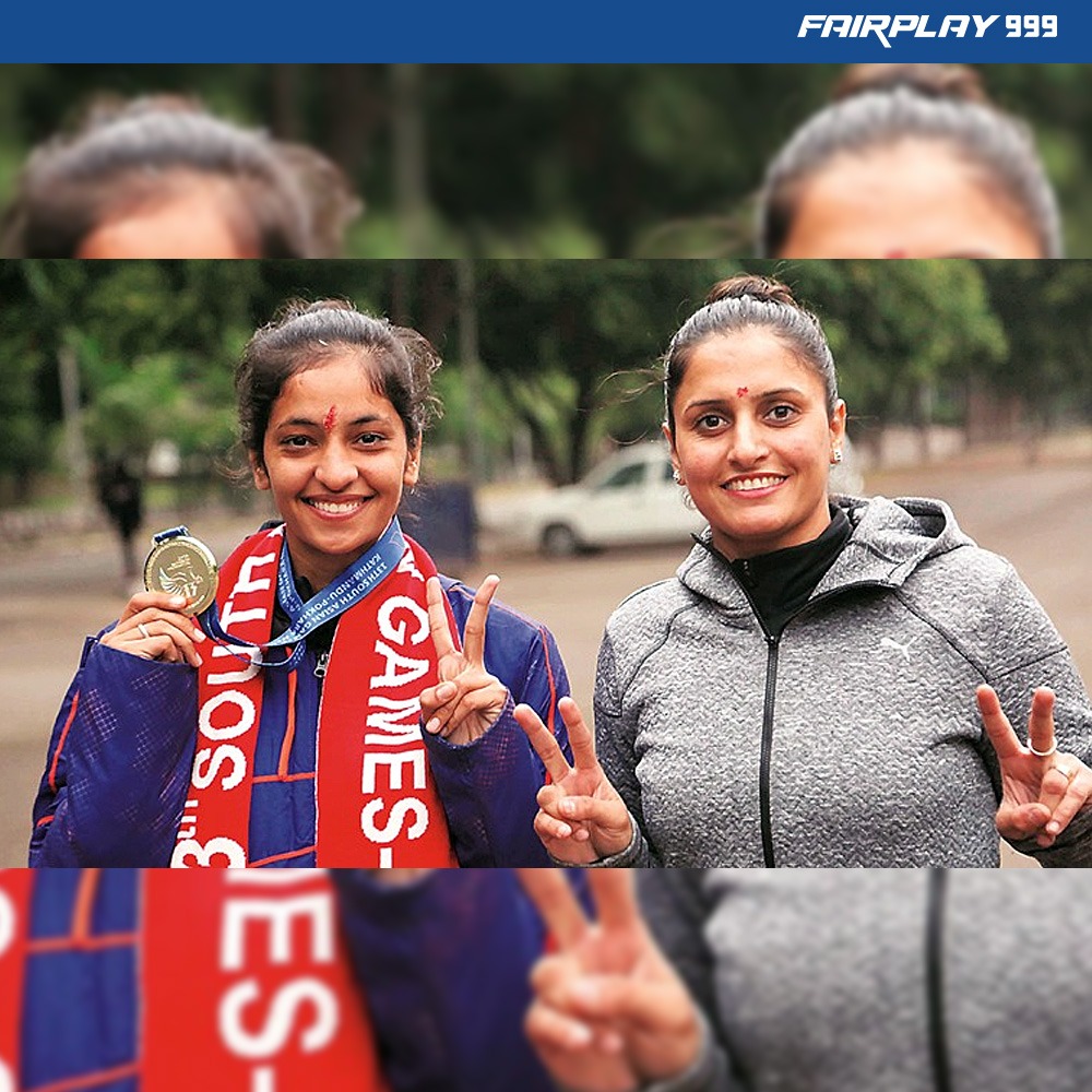 FP999india's tweet photo. #Panchkula #Students bring honor to the #Nation by winning Gold at the South Asian #Games #Women #Football.
.
.
.
#Fairplay999 https://t.co/uQhL2CmsET