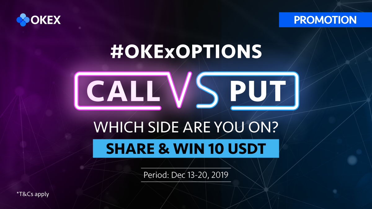 okx's tweet photo. #OKExOptions: Which side are you, CALL or PUT🥊? 

Share whether you're #TeamCall or #TeamPut, open a corresponding option contract via our Options Trading Simulation, for a chance to bag 10 $USDT 🎁

T&amp;Cs apply: https://t.co/47zq7VkBfO https://t.co/1sk0v9ENup