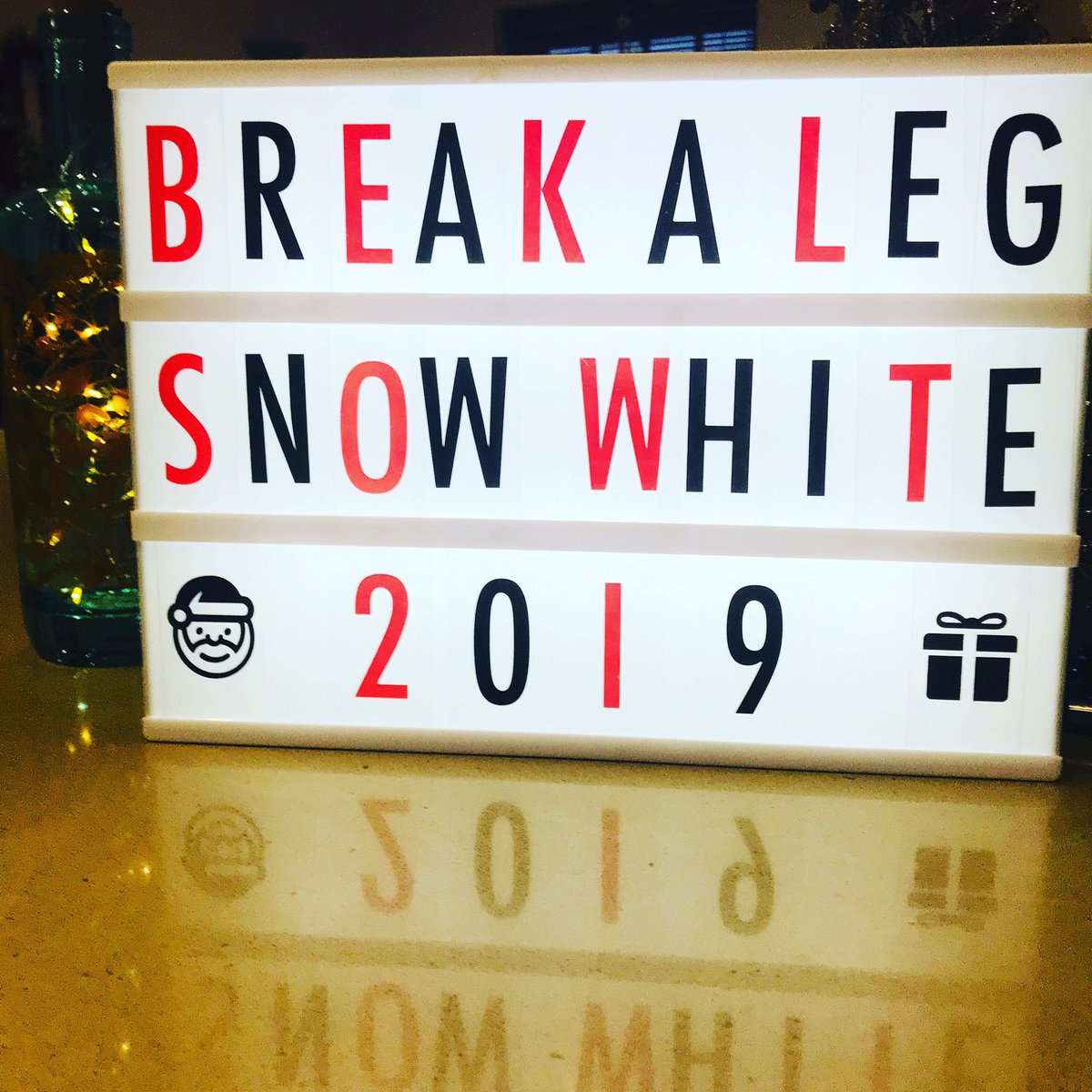 Break-a-leg all cast, crew and creatives of @PHApantos Snow White @leascliffhall  special shout-out to my girl @NicoleTurner09 #openingnight #ohyesitis #Christmas2019  #SnowWhite