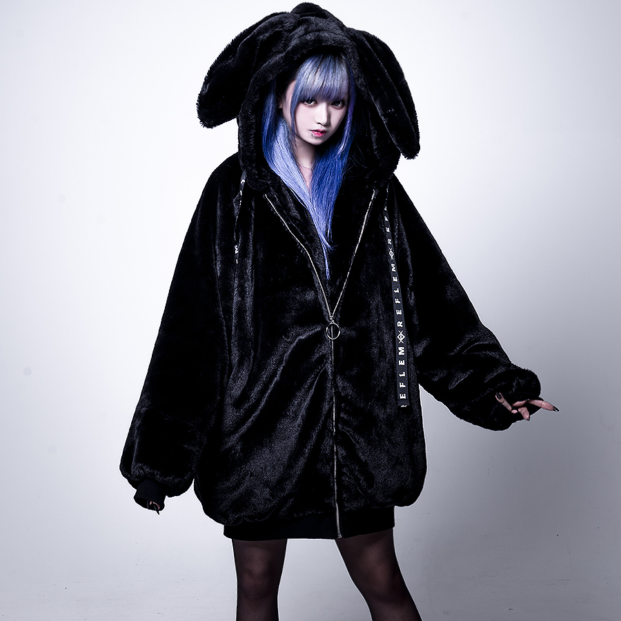 CIVARIZE フェイクファーパーカー