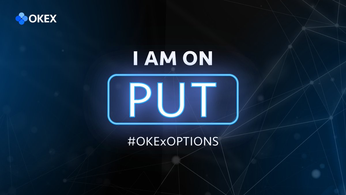 okx's tweet photo. Which side are you, CALL or PUT🥊? 

#TeamPut! RT this with hashtag #OKExOptions &amp; open a put contract: https://t.co/7bWkcEqZPI

Lucky ones get 10 $USDT 🎁

T&amp;Cs: https://t.co/47zq7V2ZRe https://t.co/4Rd0Lu9U4X
