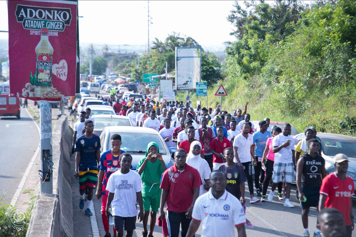 ContiAlumni's tweet photo. Let's throw it back to #ContiAlumniHealthWalk 
[ 6/12/19]

Accra In Pictures! 🔥 🔥 🔥 

Conti - Power 
#OldContinentals

Visit our Facebook page for more photos.
https://t.co/l0ZU1OOmAs https://t.co/XB2U9YbJvA