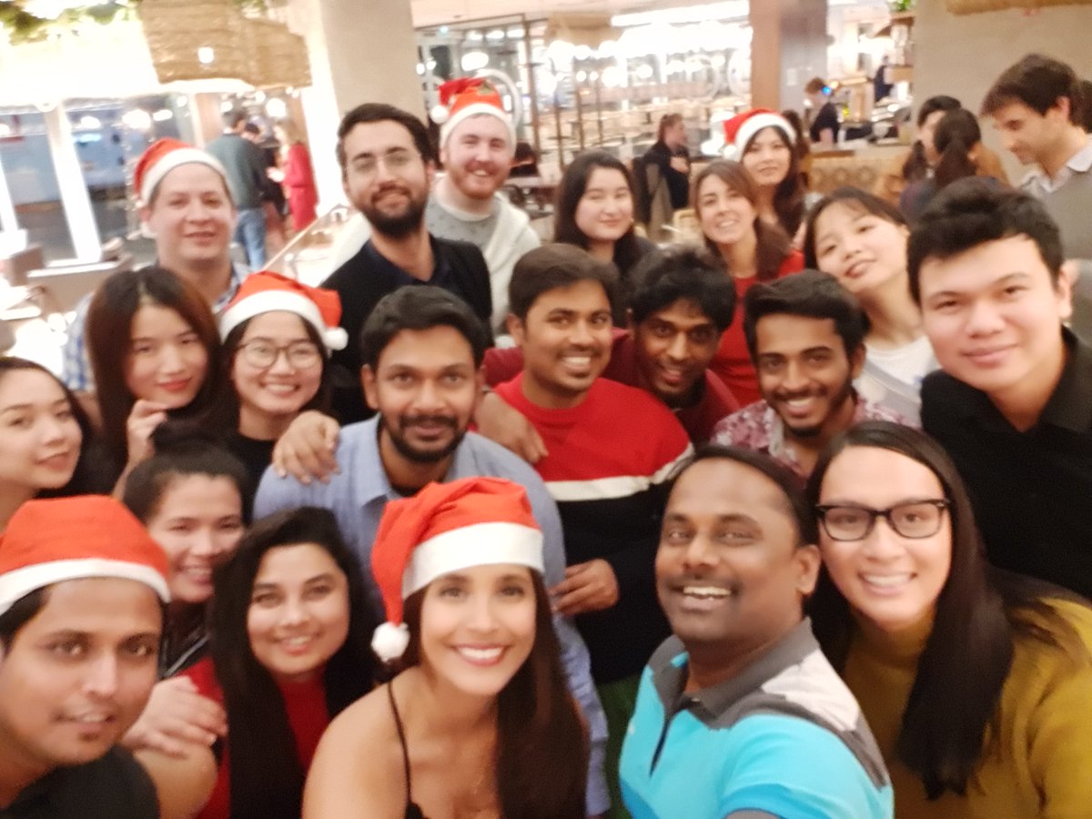 Audencia_MBA's tweet photo. We had our class #Christmas dinner with a Spanish twist @ Cañas y Tapas. It's a nice opportunity to get a quick reprieve from a busy end to the semester. For some of us it was our first Christmas but it was definitely a night we’ll all remember, especially the #secretsanta 🥳✨ https://t.co/uT8qSVXNJJ