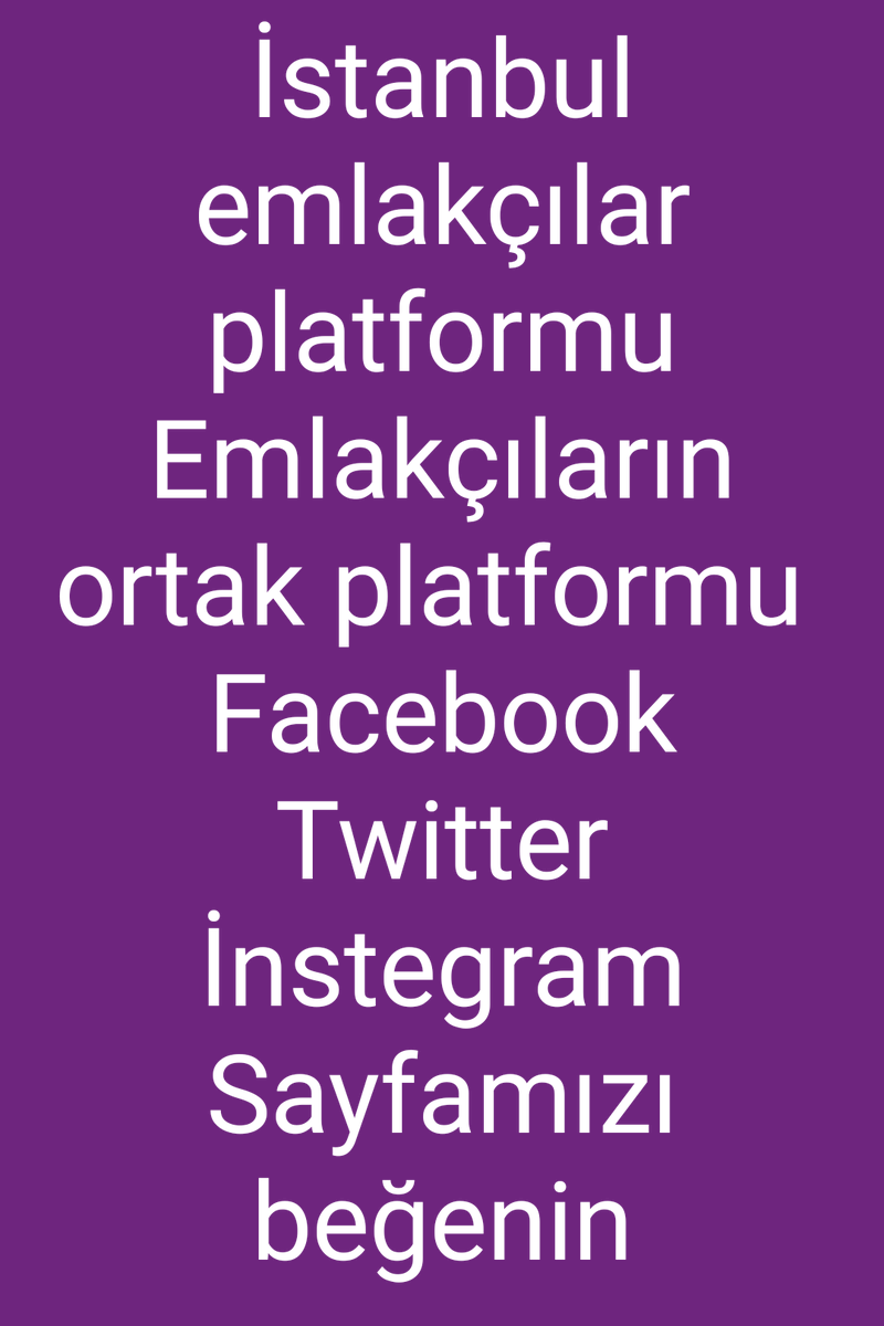 emlakplatform's tweet photo. https://t.co/XP4vXbMpvk