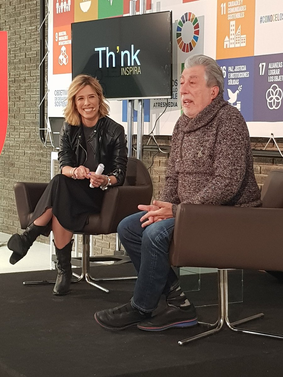 O_Irureta's tweet photo. Gracias Jordi Sierra i Fabra (@FundacioSiF) por esta charla tan motivadora y por compartir tu historia con simpatía y humor. ¡Todo un ejemplo de superación! 💪

Y gracias a @ThinkAtresmedia por hacerlo posible 😍 

#ThinkInspira #Atresmedia https://t.co/2KjDgA39lm