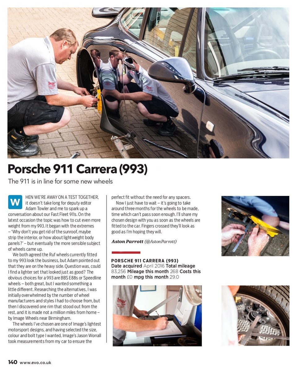 Acceleratepr's tweet photo. Great to see our clients Image Wheels in the latest issue of @evomagazine https://t.co/arDXTsNOec