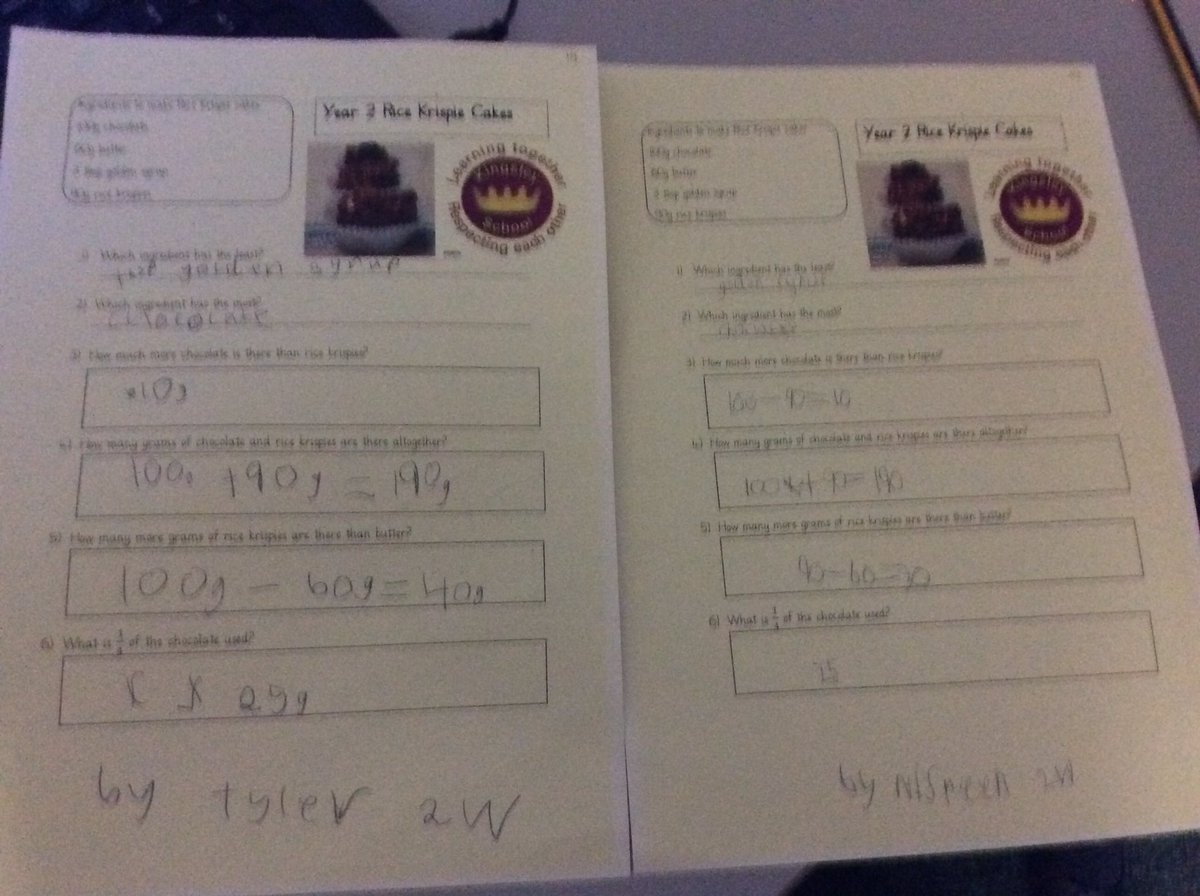 Class 2W working hard for #MathsEnterpriseDay 😀✏️