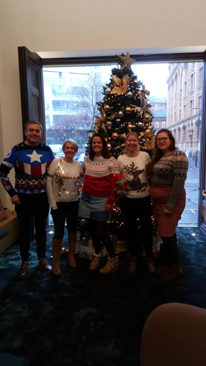 mcr_conf's tweet photo. Not one to miss out on a festive celebration #eddietheelf joined the teams from @marketing_mcr & @growthcouk supporting #Christmasjumperday in aid of @SavechildrenUK
#rhgselfiechallenge
#radevent https://t.co/rEPZpz5n7z