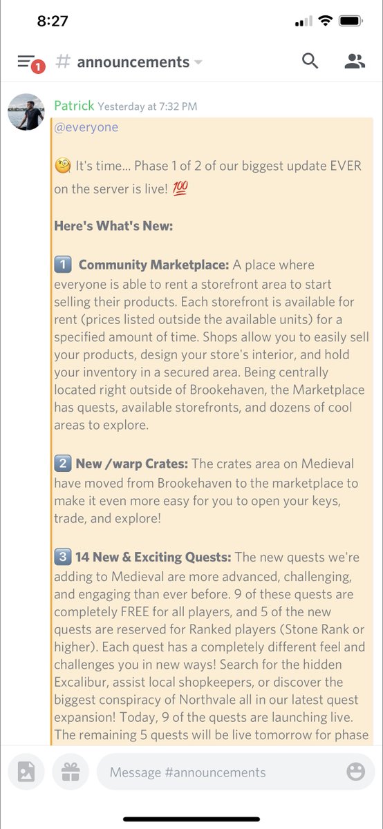 BreakdownCraft's tweet image. Phase 1 of 2 of the #BreakdownCraft Medieval Survival update has been live for 12 hours. Along with phase 2 launching today, we’ll be doing general bug fixes throughout the day to help things run more smoothly. 

We’re all very grateful for the amazing reactions and support! 🙌🥳