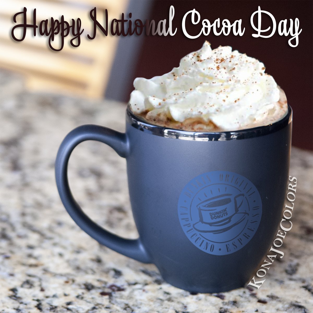 GoldBondInc's tweet photo. Happy National Cocoa Day! Few things compliment a cool day like a nice hot cup of cocoa. Do you like whipped cream or marshmallows on yours?
.
.
#cocoaday #nationalcocoaday #happycocoaday #promotionalitems #promotionalproducts #hotcocoa #promoproducts #hotchocolate https://t.co/fmUolpuxCS