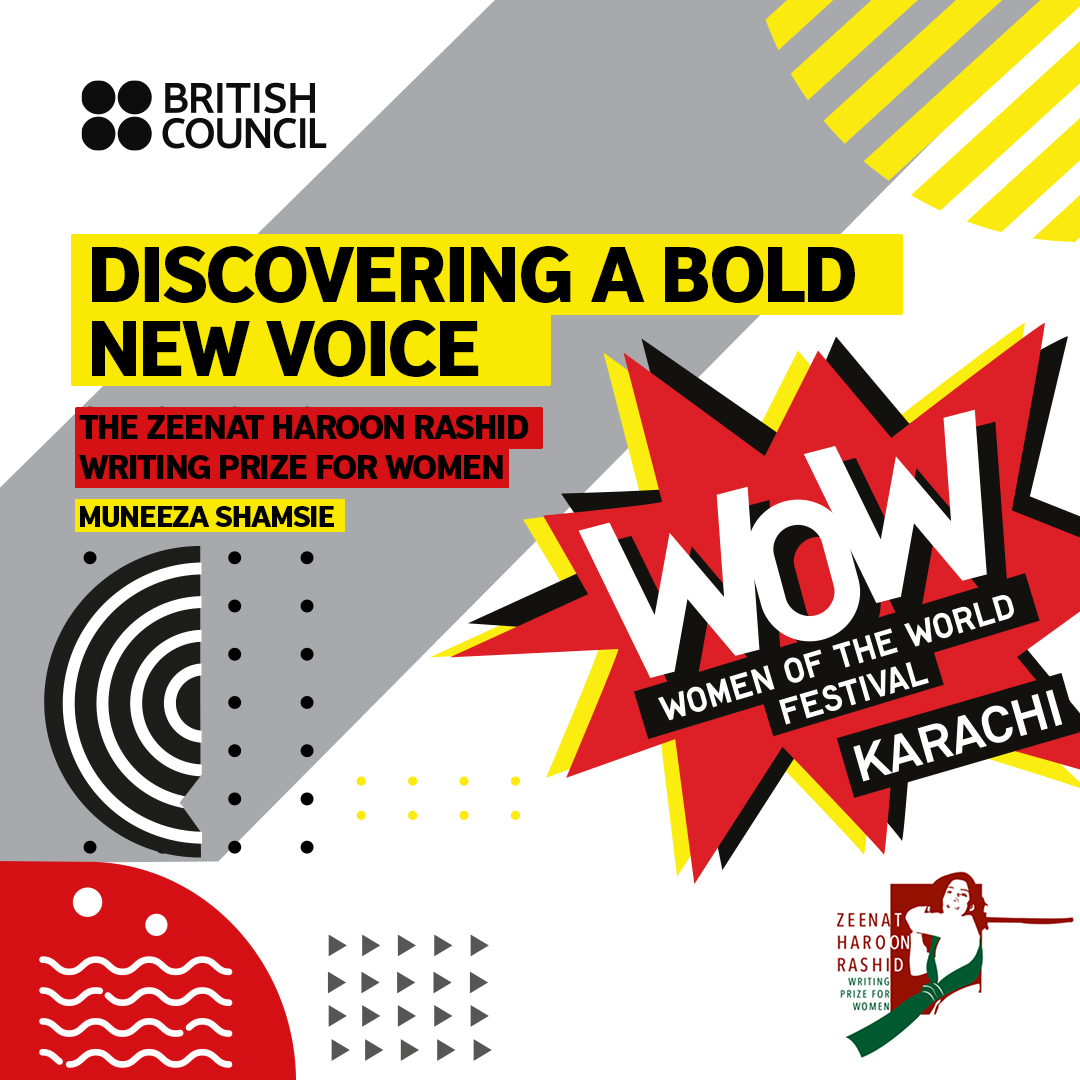pkBritish's tweet photo. Be a part of #WOWKarachi on Sunday, 15 December and find out everything about the Zeenat Haroon Rashid Writing Prize for Women!

For programme details, visit: https://t.co/RQFNd9IJLC 

@ZHRwritingprize #PkLibraries #KhiLibrary @WOWisGlobal https://t.co/TbMOk1LbSL