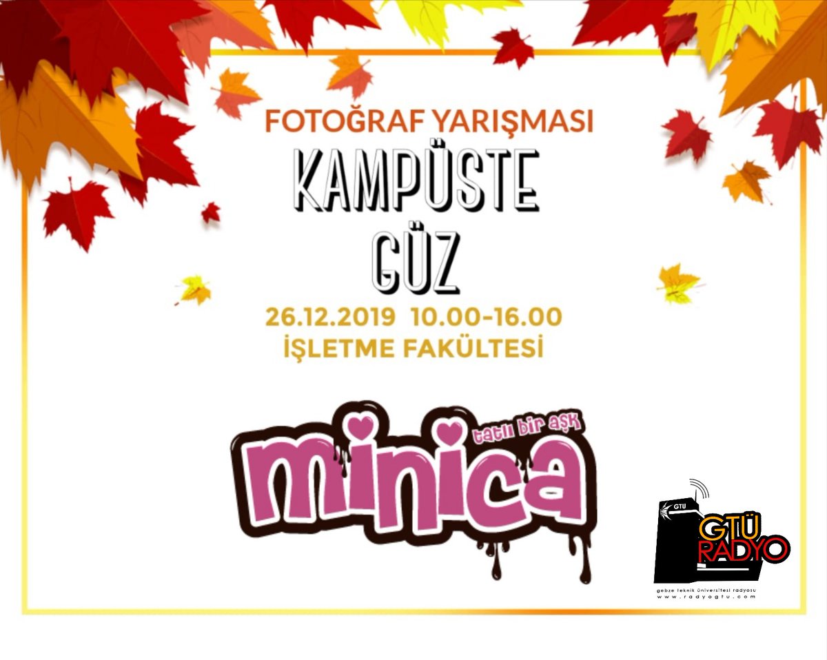 Kadrajlar hazırsa başlayalım 📷
Bol müzikli, bol fotoğraflı; e biraz tatlı molalı, 🍕🍴🍥 bol bol kalorili bir gün olacak.
Çok eğleneceğiz pek değerli RadyoGTÜ sakinleri💫
Kayıt linki BIO'da

gturadyo.com &gt;sitemiz :) 📻