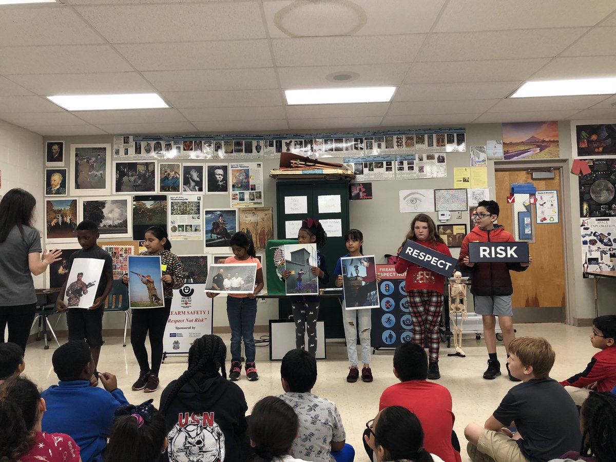 MLyons0403's tweet photo. More Heakth-Firearm Safety @HCPSJackson @AchievementSch  thank you TGH and the Spurlino Foundation https://t.co/dRtBUQiYd3