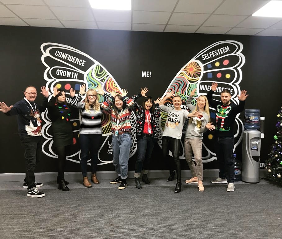 Stepping Stones NI (@steppingni) on Twitter photo Christmas Jumper Day with our jazz hands 👐🎄 <a href="/savechildren_ni/">Save the Children NI</a>
#ThisIsSteppingStonesNI
#StepIntoEmployment Christmas Jumper Day with our jazz hands 👐🎄 <a href="/savechildren_ni/">Save the Children NI</a>
#ThisIsSteppingStonesNI
#StepIntoEmployment