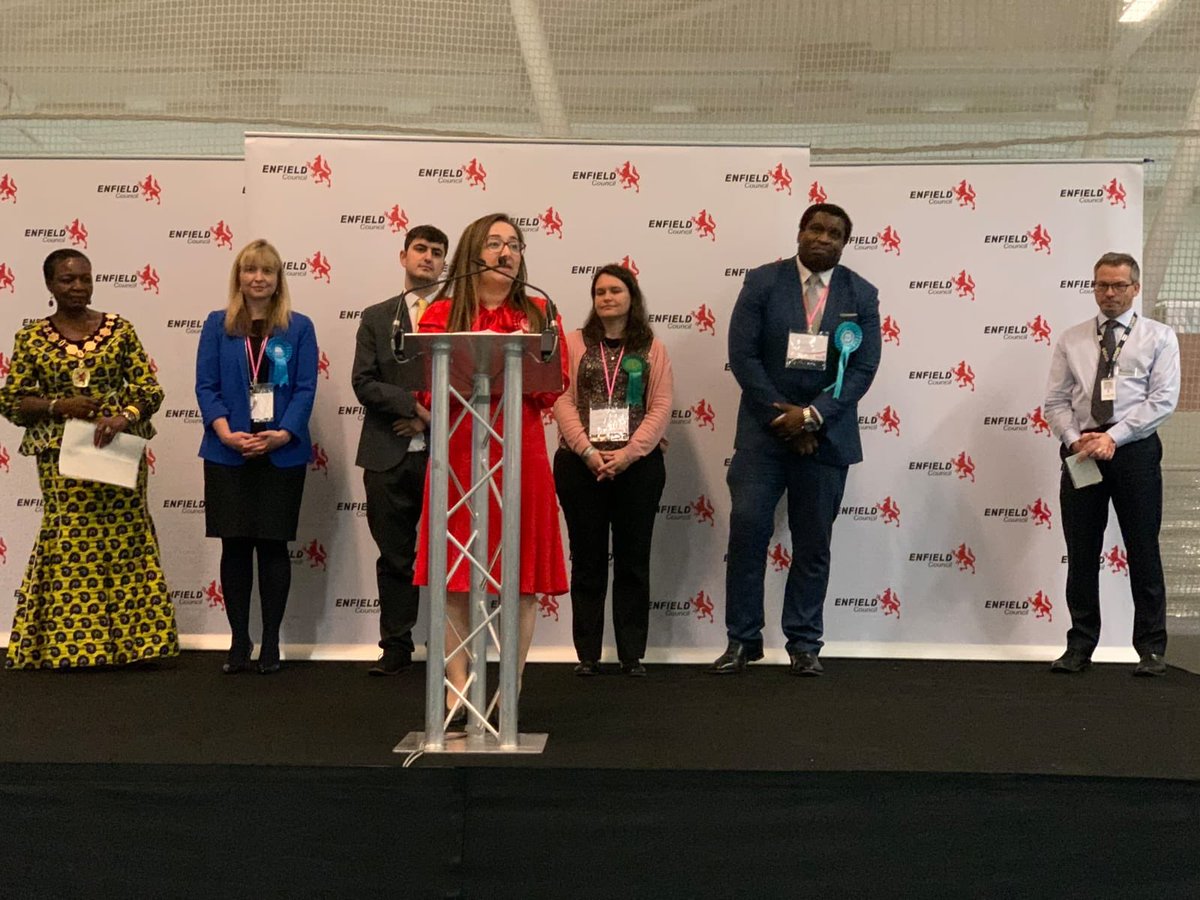 Thank you Enfield North for putting your trust in me.