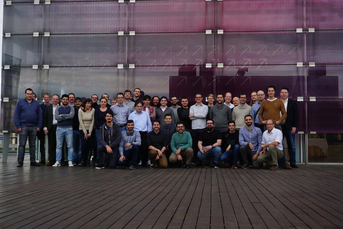 FitOptiVis's tweet image. Group photo from workshop at Valencia. @ITI_TIC