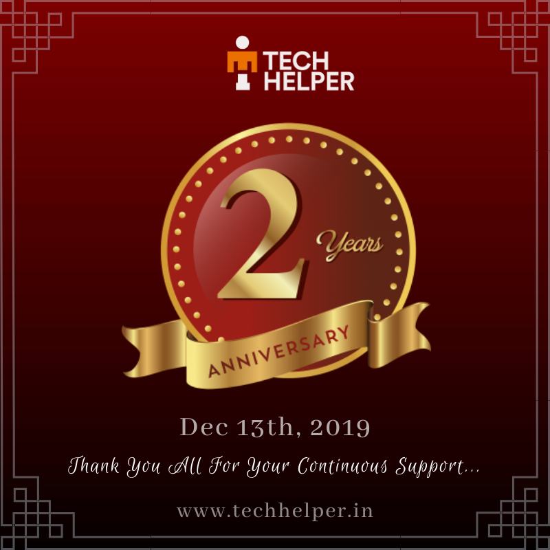 techhelperoffc's tweet image. 2 Years of Success!

Thank you all for your continuous support.
#techhelper