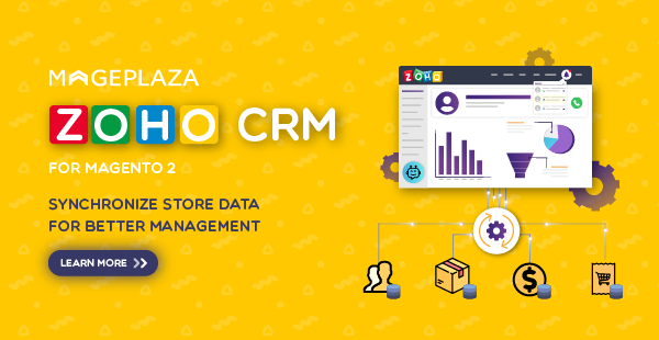 mageplaza's tweet image. How to synchronize Magento 2 data by Zoho CRM extension? Read more on: bit.ly/2rJCHSV

#Zoho_CRM #mageplaza #magento #extension #ecommerce