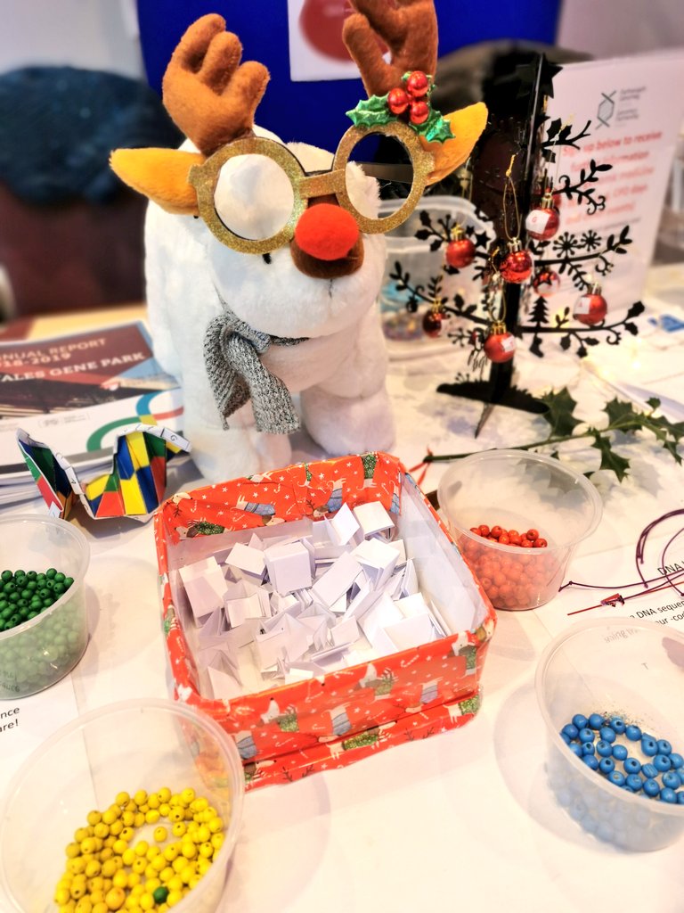 WalesGenePark's tweet photo. Great to be here at the @HEIW_NHS #QISTMAS19 conference today with @GenomicsWales @genomegcymru - come and visit our festive stand to find our more about #genomics in #Wales and have a go at our Christmas #DNAluckydip! ๐๐งฌ @ResearchWales @MedGenWales #publicengagement https://t.co/VNowxYJXaP