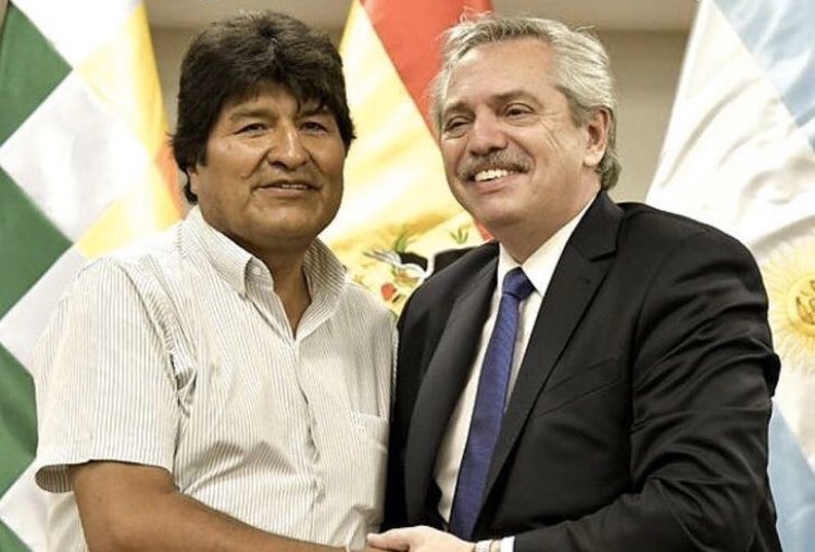 espartacomarin's tweet photo. Siempre del lado correcto. Bienvenido compañero @evoespueblo a la Argentina. 
#EvoEnArgentina https://t.co/gt9ZmNUjdl