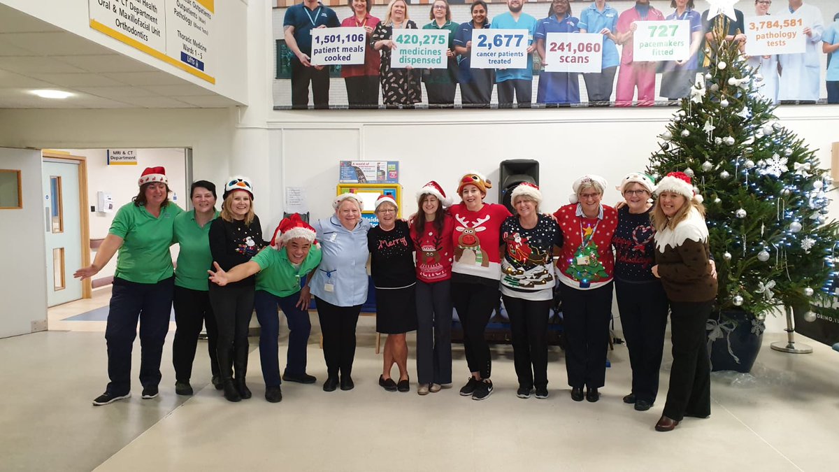 Team photo FFMofF😎💃🕺🎶 @RBCH_NHS #ChristmasJumperDay #weknowhowtoparty #allinclusivewelcomeassured