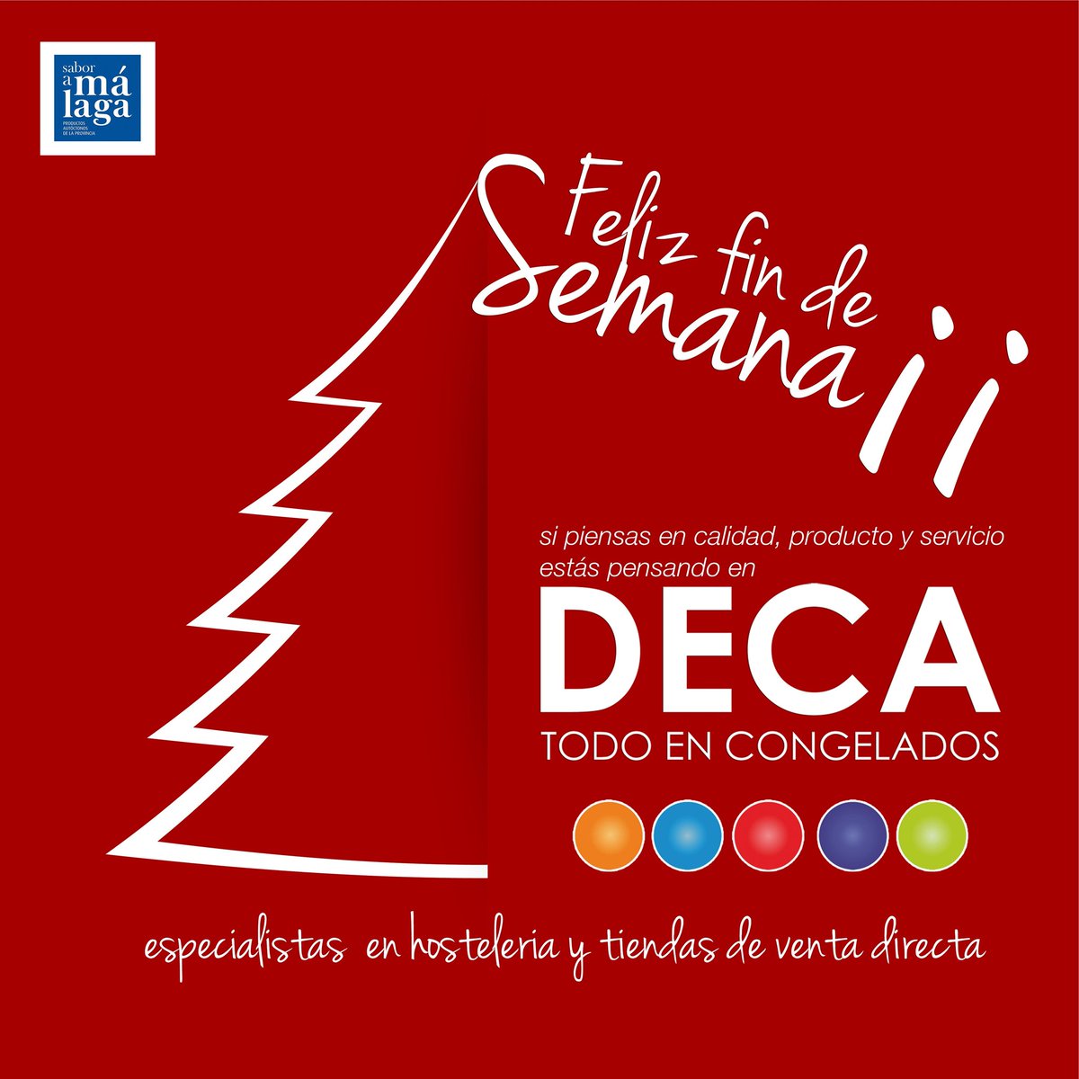 Incluso el viernes 13 es mejor que los lunes. ¡Fin de semana, llega ya!
congeladosdeca.com
🧡💙❤️💜🎄
