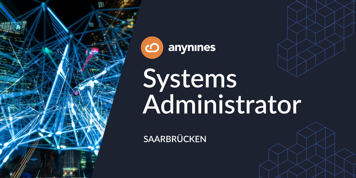 Anynines We Are Looking For Systems Administrator To Support Our Managed Services Team More Information And Apply T Co Jwjniz9qqa Career Careers Job Hiring Devops Sysadmin Systemadministrator Python Mysql Iaas