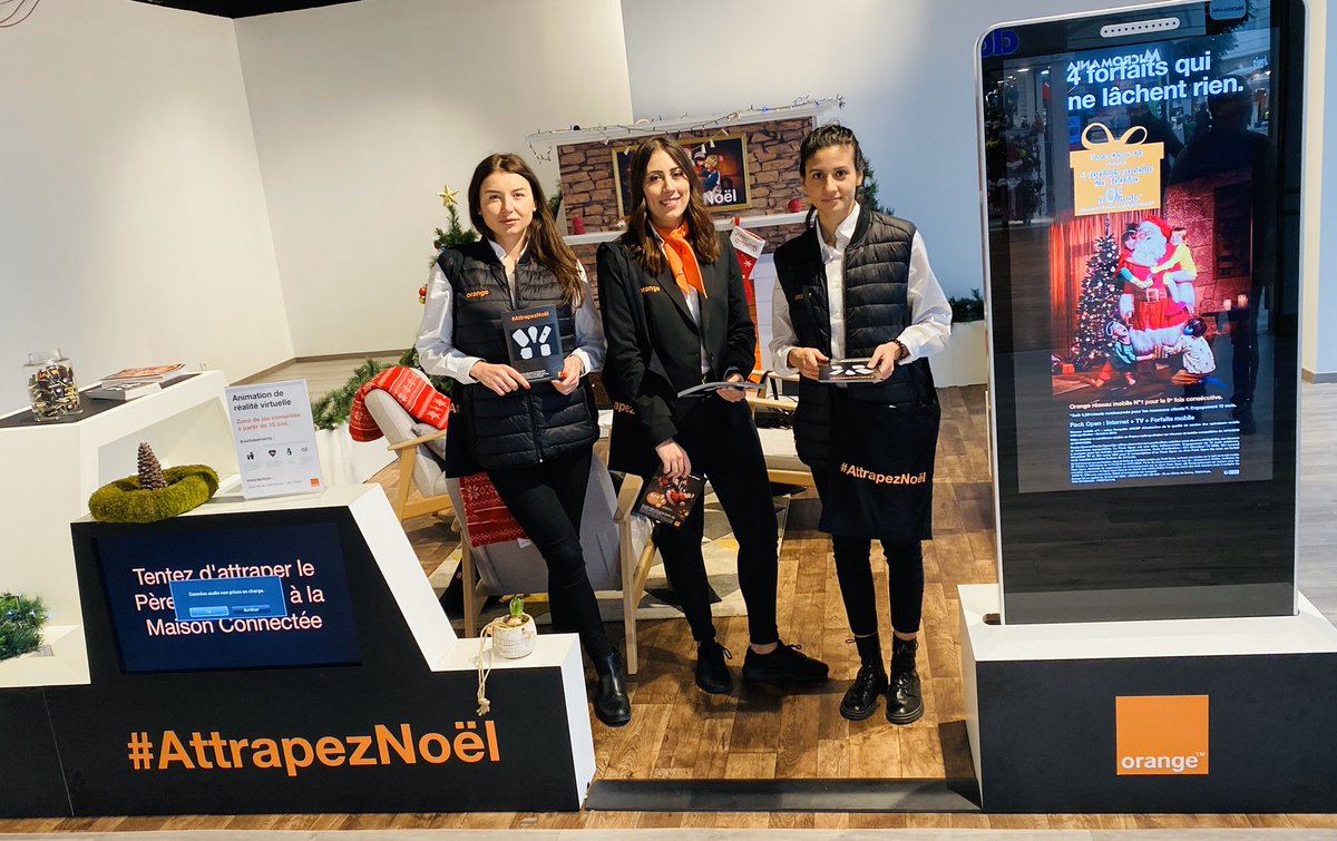 AlexandraCuny's tweet photo. Vous faire rêver en offrant à votre famille une expérience inédite #AttrapezNoël à la boutique #Orange Houdemont https://t.co/NsTZdPXPfK