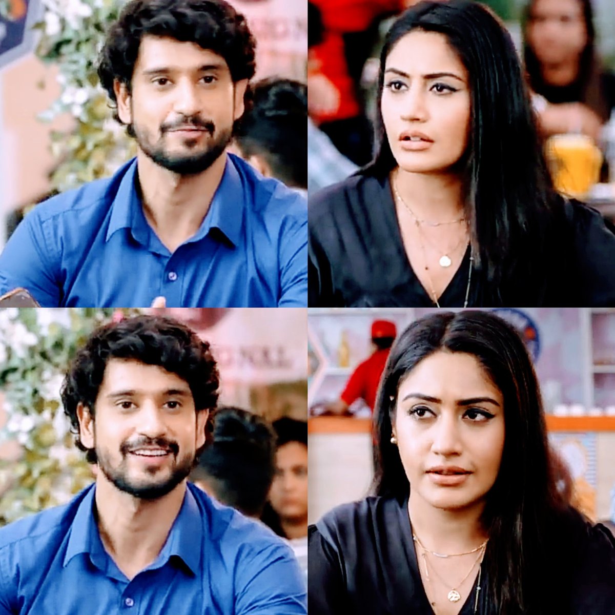 ItzyourP's tweet photo. First coffee date๐๐๐
#DrIshani #DrRishabh
#Sanjivani #SurbhiChandna
#RahulChaudhary https://t.co/1h76FVECQF