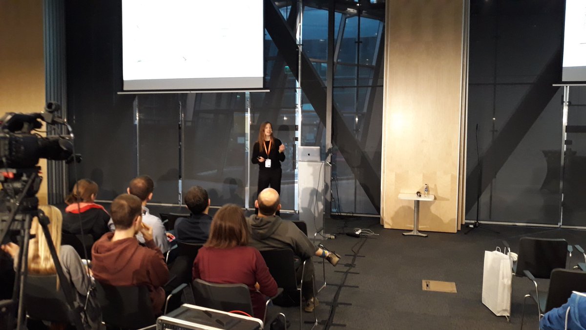 pydatawarsaw's tweet photo. @Strumke on the stage of #pdwc2019 talking about limitations of #MachineLearning https://t.co/kjkMwxy9mY