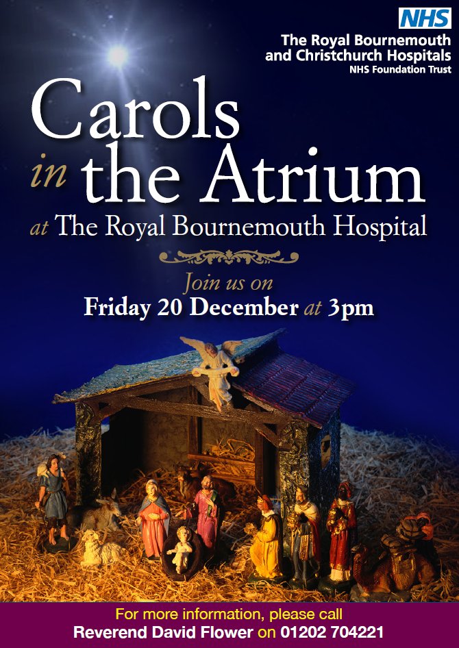 Christmas is coming, and so is 'Carols in the Atrium' next Friday 20th December, which promises to be a heartwarming and festive affair. We hope to see you there