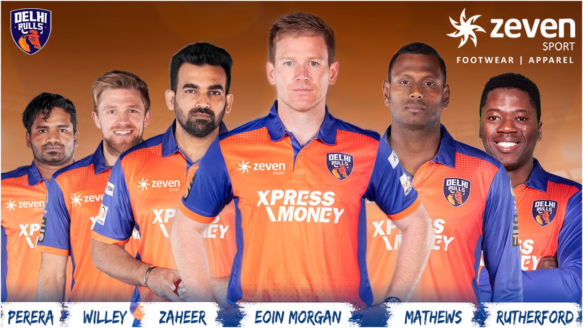Zeven notches up another win with Eoin Morgan and Zaheer Khan of the Delhi Bulls!
Watch the fun in the videos attached. tiny.cc/1ybkhz
#abudhabit10 #t10league #teamabudhabi #delhibullst10 #Zeven #livetoplay #Play #PlayMore #ZevenSports  #Sports #Cricket
