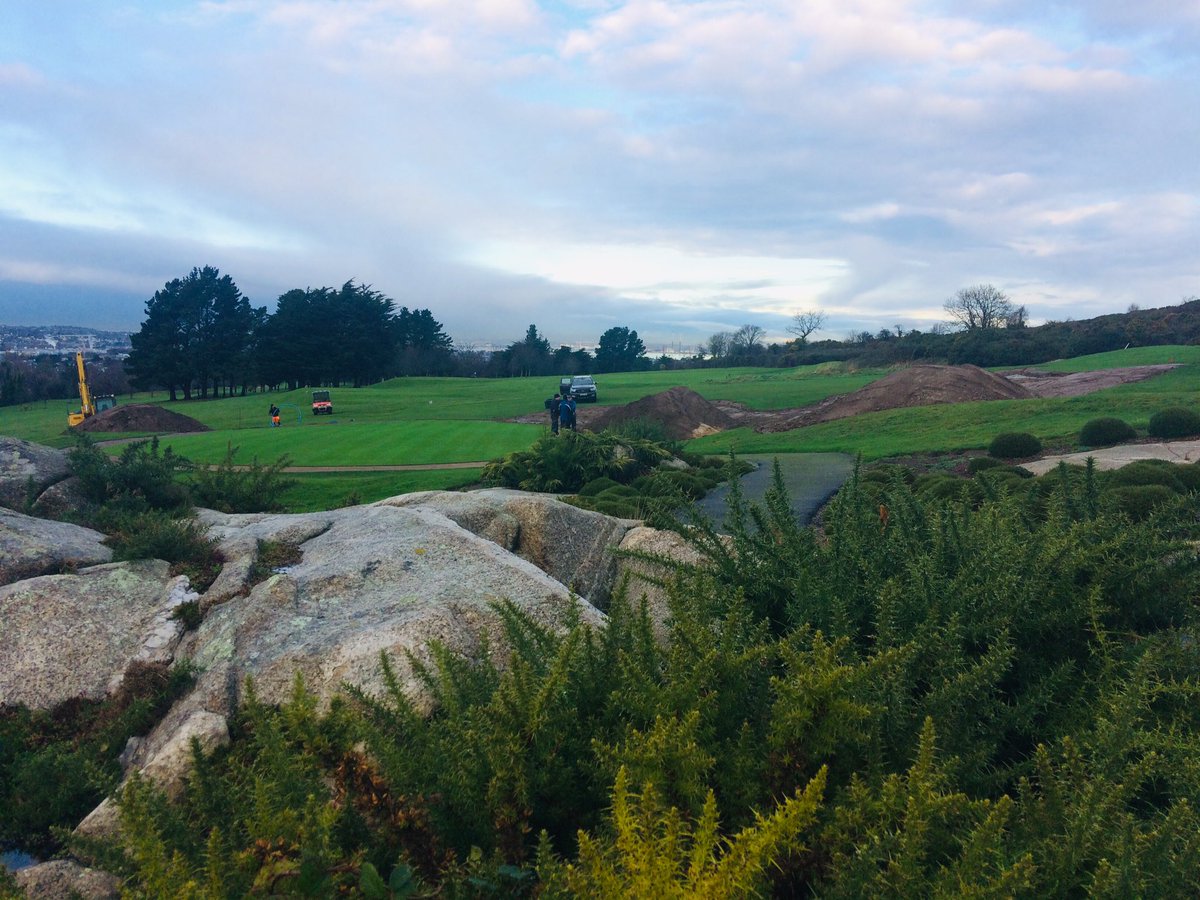Phase 5 Masterplan implementation <a href="/KillineyGC/">Killiney Golf Club</a> progressing despite record rainfall 🌊🚣‍♀️ thanks to Michael and <a href="/DARGolf_/">DARGolf Construction</a> for there efforts